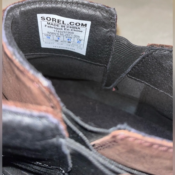 S O R E L  B R O W N  B O O T I E S - Picture 6 of 6